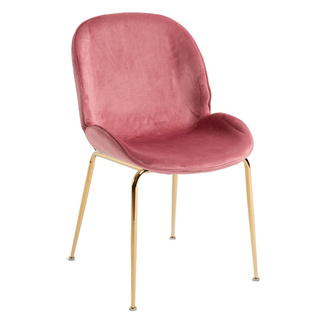 Silla Shel Golden Terciopelo 