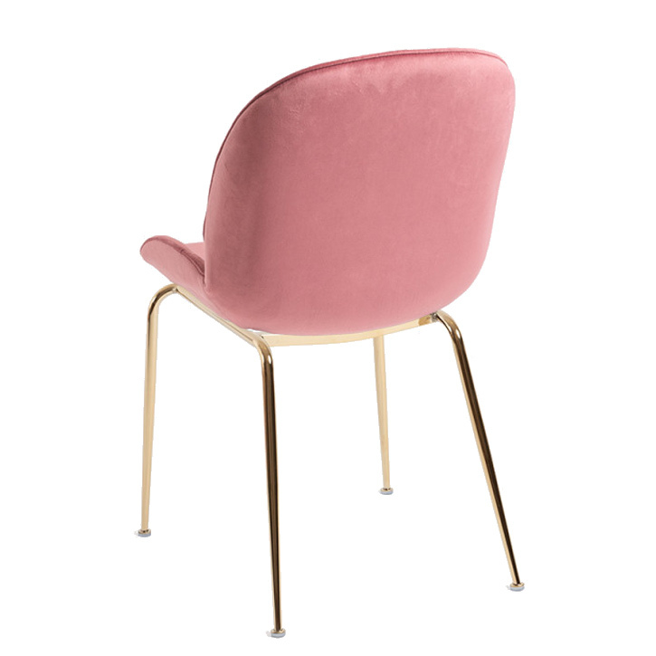 Silla Shel Golden Terciopelo 
