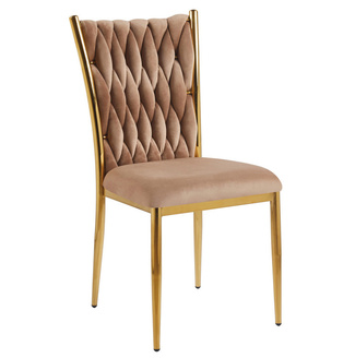 Silla Wewi Golden de Terciopelo
