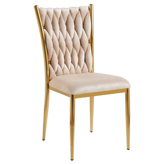Silla Wewi Golden de Terciopelo