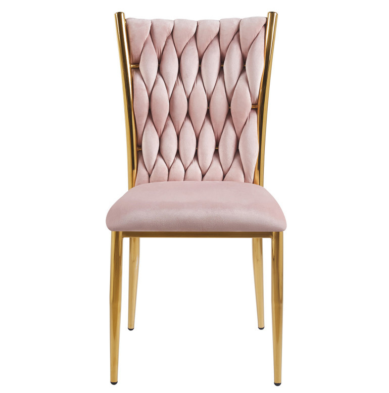 Silla Wewi Golden de Terciopelo