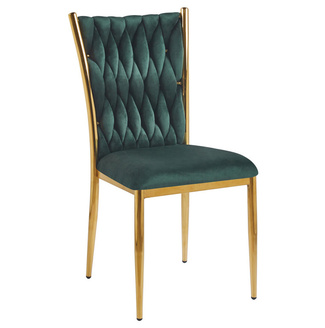 Silla Wewi Golden de Terciopelo