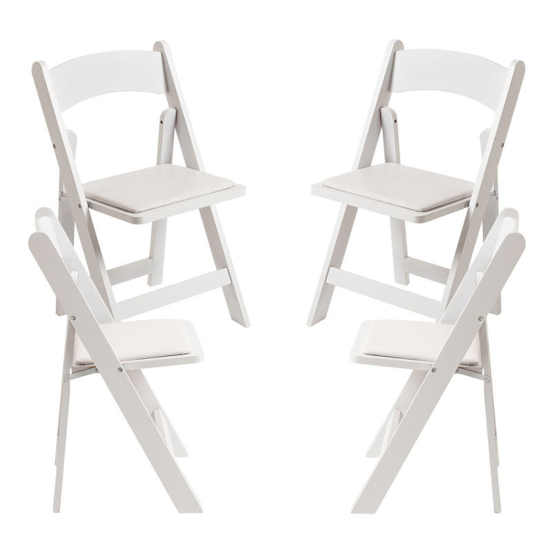 Pack 4 Sillas Plegables Lanwa de Madera