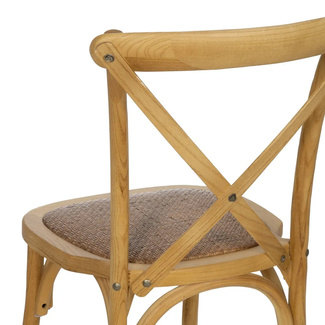 Silla Aspas de Madera 56 x 50 x 87 cm 
