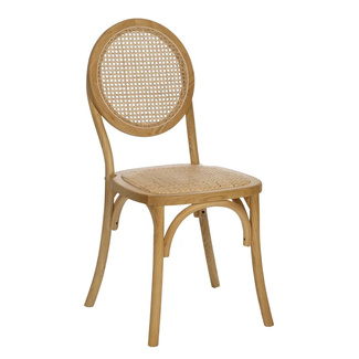 Silla de Madera Natural 57 x 45 x 92 cm 