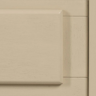 Consola de Madera DM Crema 2 Cajones 33 x 90 x 75 cm 