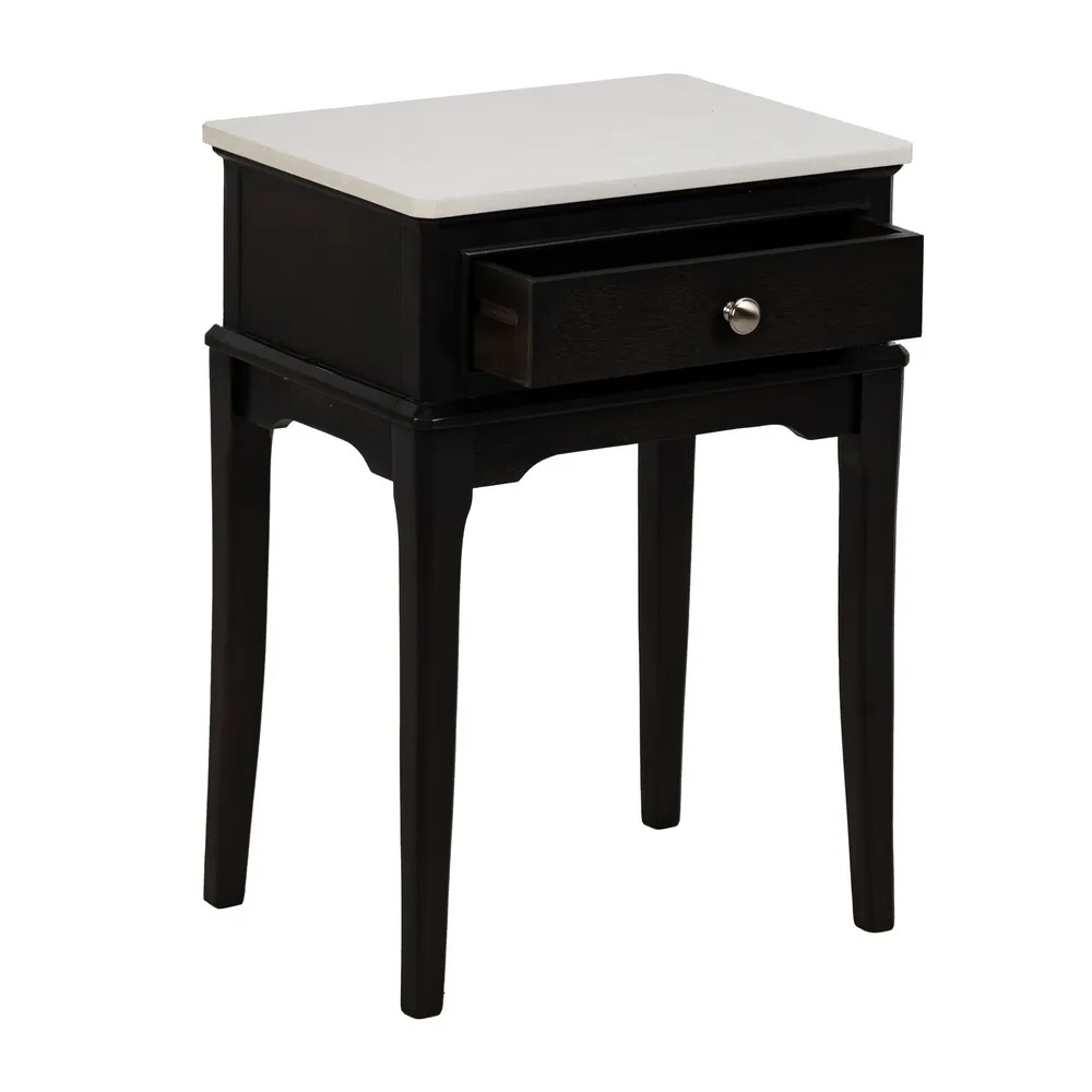 Mesita de Noche Mods de Madera 1 Cajón 33 x 43 x 61 cm