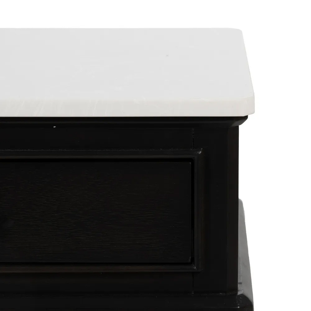 Mesita de Noche Mods de Madera 1 Cajón 33 x 43 x 61 cm