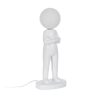 Lámpara Mesa Figura Blanca 14 x 18,5 x 45 cm 