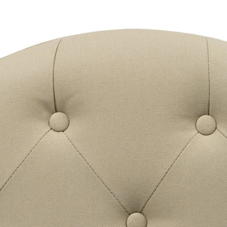 Banqueta de Madera de Caucho Beige 36 x 70 x 48 cm 