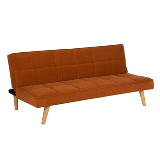Sofá Cama Madera de Eucalipto y Poliéster 84 x 175 x 73 cm 