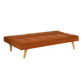 Sofá Cama Madera de Eucalipto y Poliéster 84 x 175 x 73 cm 