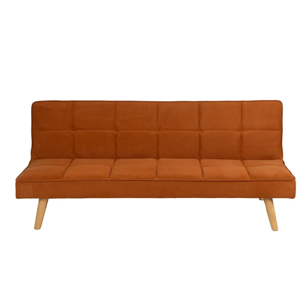Sofá Cama Madera de Eucalipto y Poliéster 84 x 175 x 73 cm 