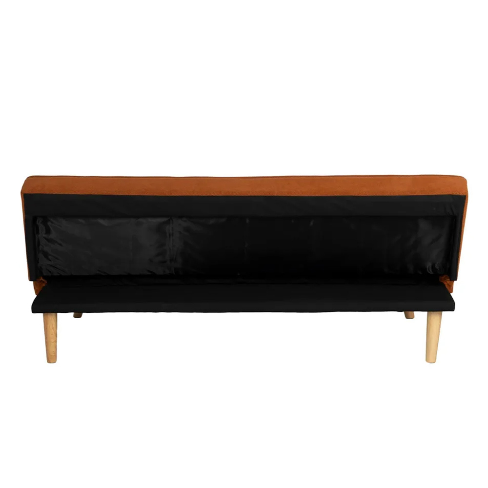 Sofá Cama Madera de Eucalipto y Poliéster 84 x 175 x 73 cm 
