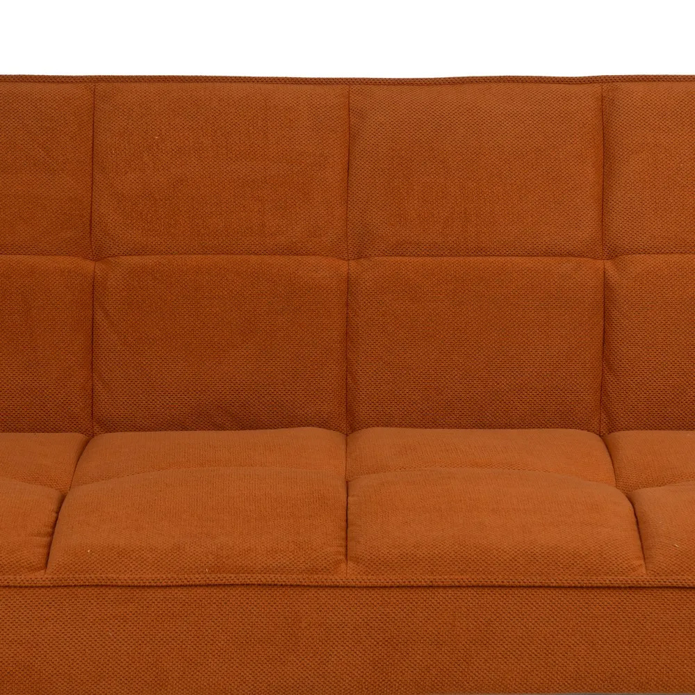 Sofá Cama Madera de Eucalipto y Poliéster 84 x 175 x 73 cm 