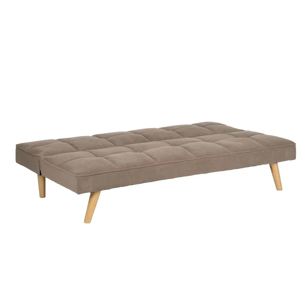 Sofá Cama Madera de Eucalipto y Poliéster 84 x 175 x 73 cm 