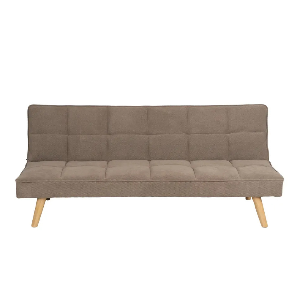 Sofá Cama Madera de Eucalipto y Poliéster 84 x 175 x 73 cm 