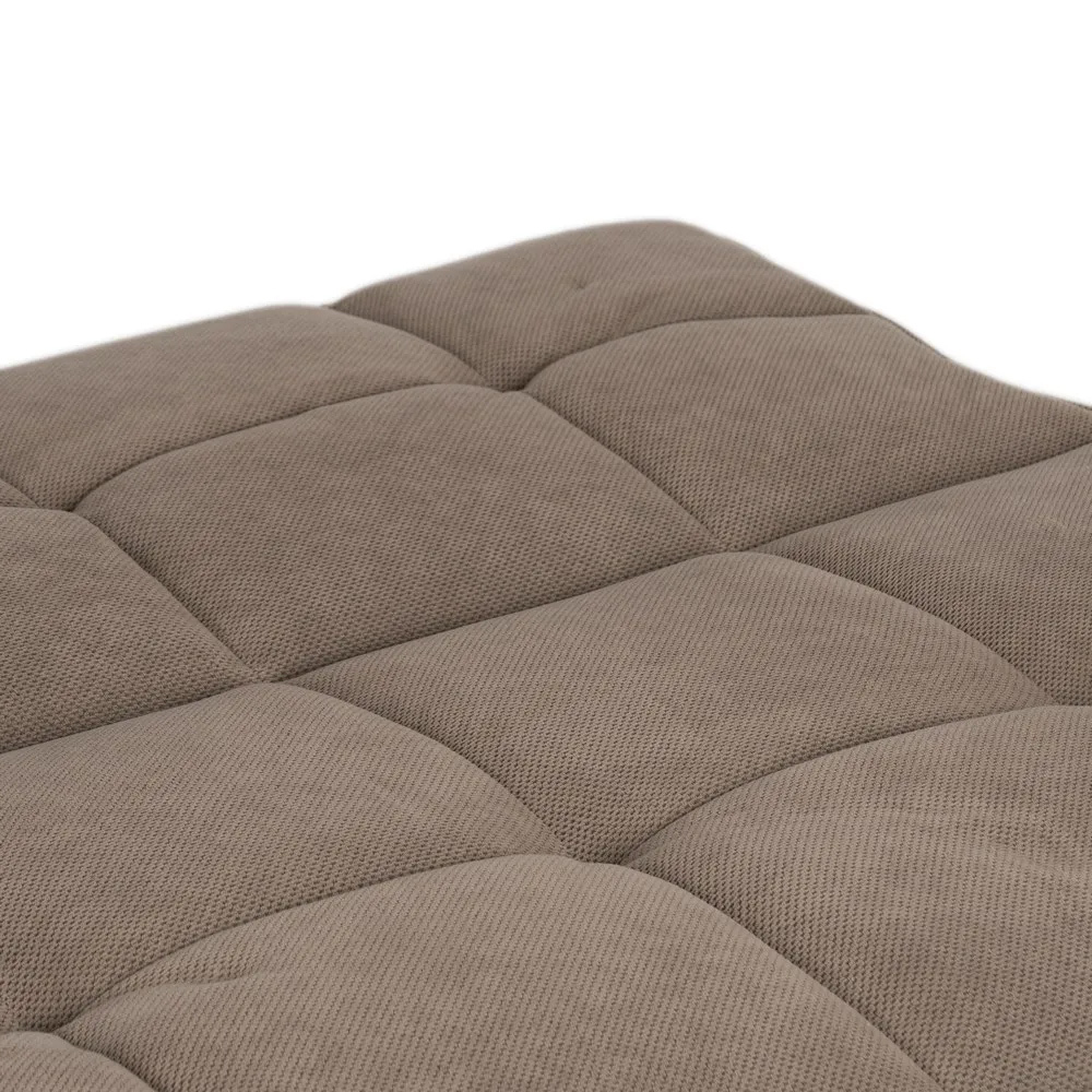 Sofá Cama Madera de Eucalipto y Poliéster 84 x 175 x 73 cm 