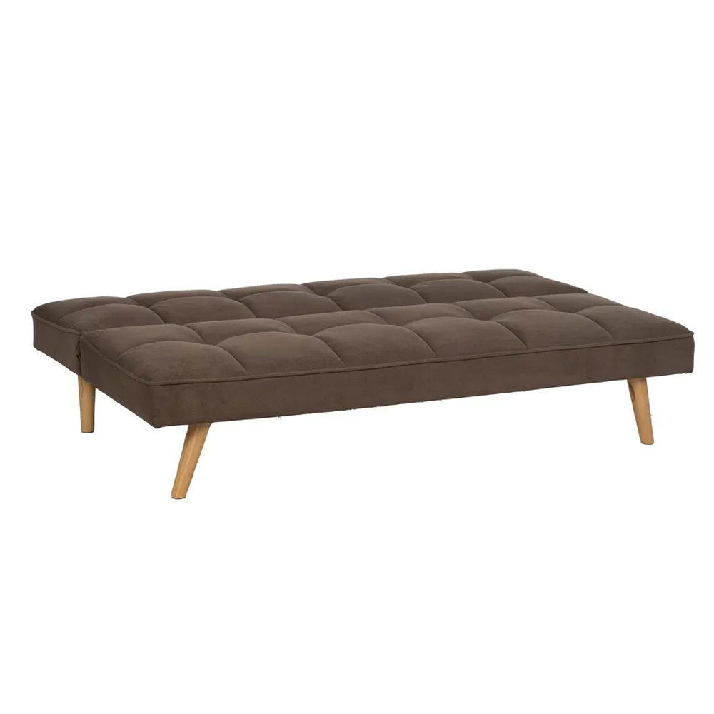 Sofá Cama Madera de Eucalipto y Poliéster 84 x 175 x 73 cm 