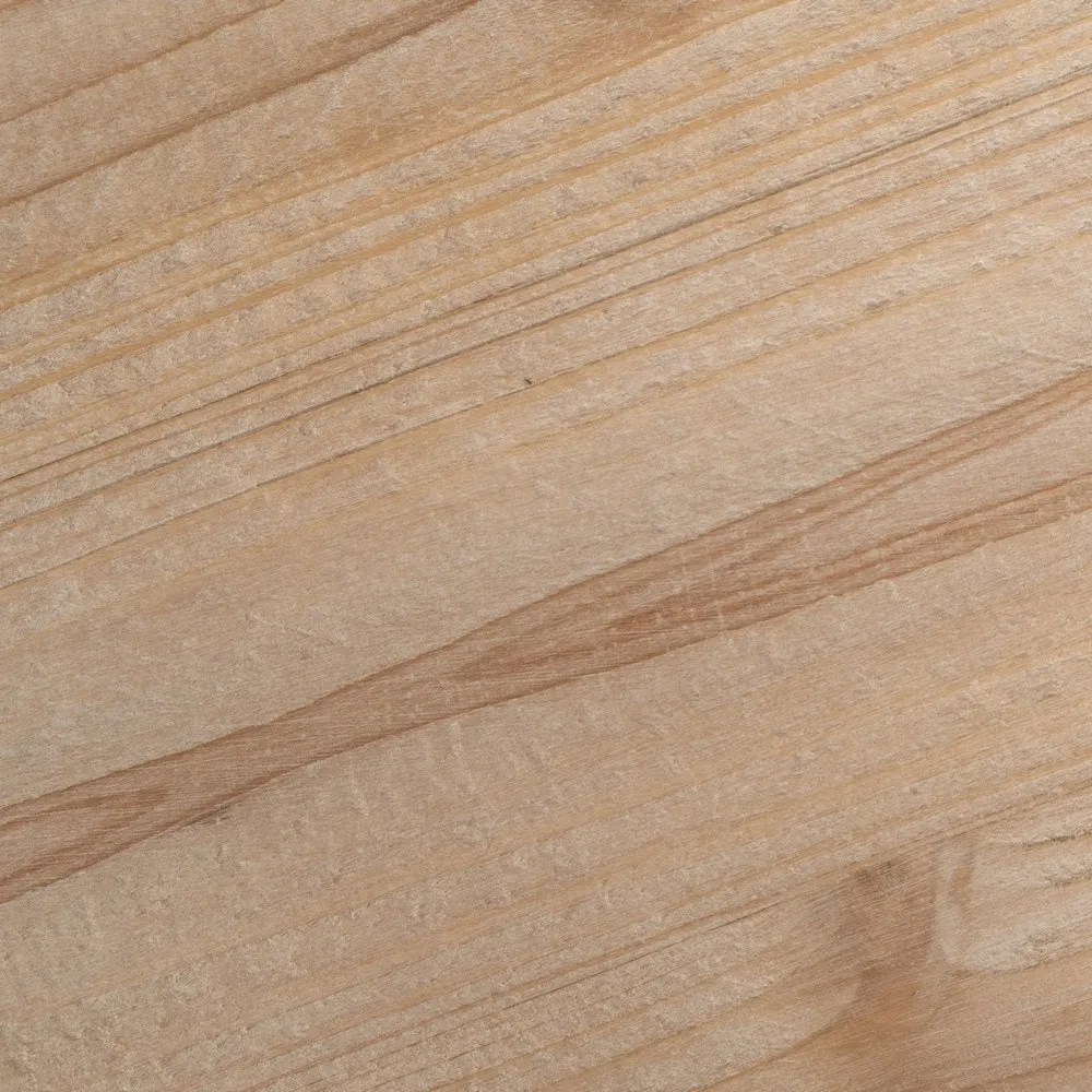 Consola de Madera de Abeto Blanco Natural 40 x 120 x 80 cm 