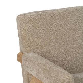 Sofá Madera Plywood y Tejido de Poliéster 76 x 134 x 85 cm 