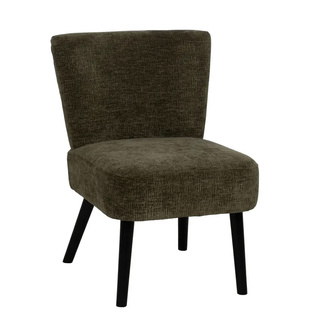 Sillón de Madera y Tejido Poliéster 63 x 55 x 76 cm 