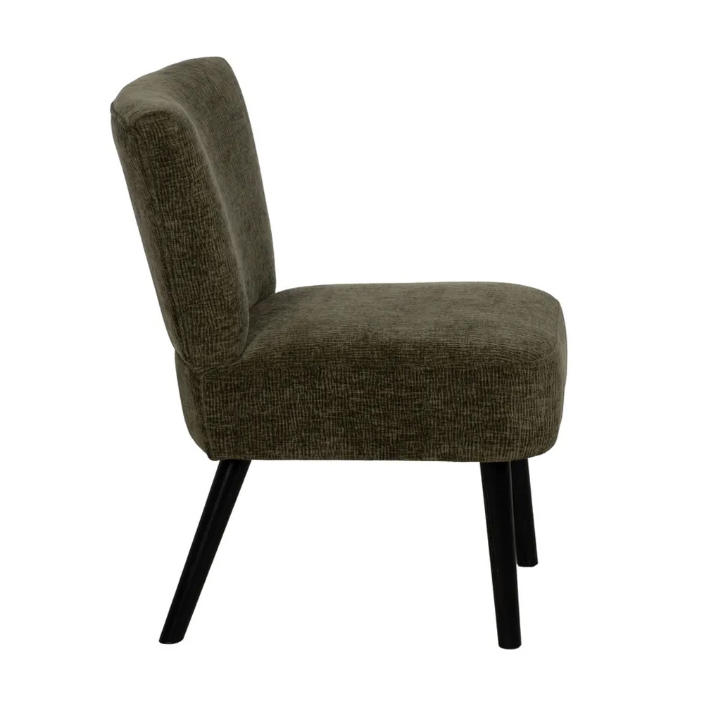 Sillón de Madera y Tejido Poliéster 63 x 55 x 76 cm 