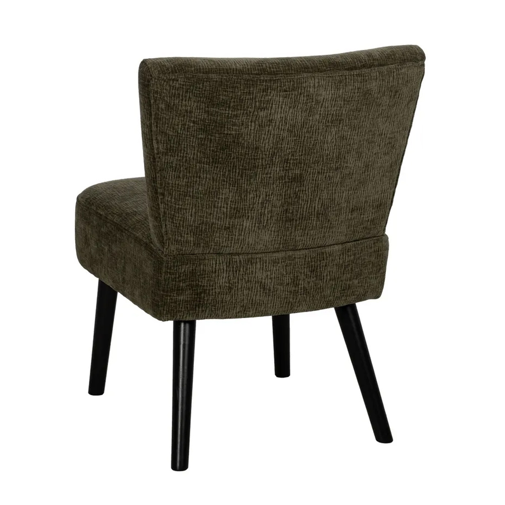 Sillón de Madera y Tejido Poliéster 63 x 55 x 76 cm 