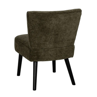 Sillón de Madera y Tejido Poliéster 63 x 55 x 76 cm 
