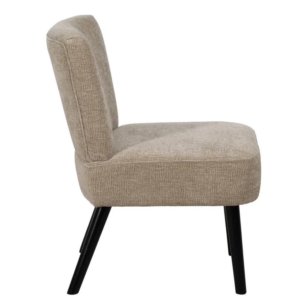 Sillón de Madera y Tejido Poliéster 63 x 55 x 76 cm 