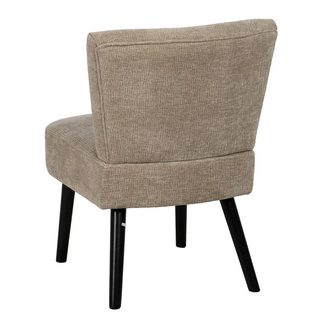 Sillón de Madera y Tejido Poliéster 63 x 55 x 76 cm 