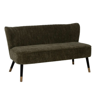 Sofá Vintage de Madera y Poliéster 70 x 134 x 74 cm 
