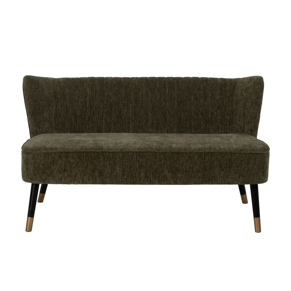 Sofá Vintage de Madera y Poliéster 70 x 134 x 74 cm 