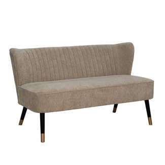 Sofá Vintage de Madera y Poliéster 70 x 134 x 74 cm 