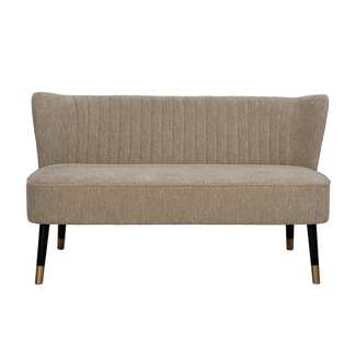 Sofá Vintage de Madera y Poliéster 70 x 134 x 74 cm 