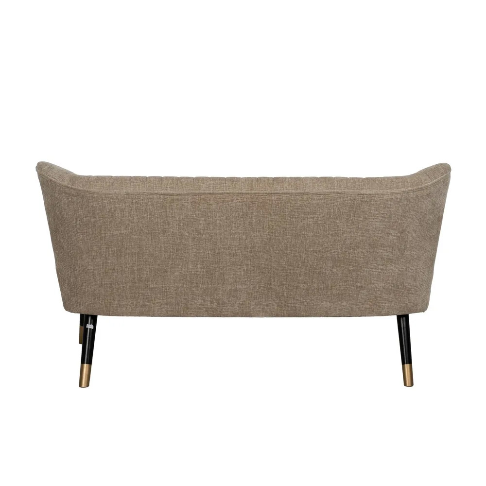 Sofá Vintage de Madera y Poliéster 70 x 134 x 74 cm 