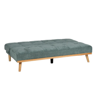 Sofá Cama de Madera y Chenilla 94 x 178 x 86 cm 