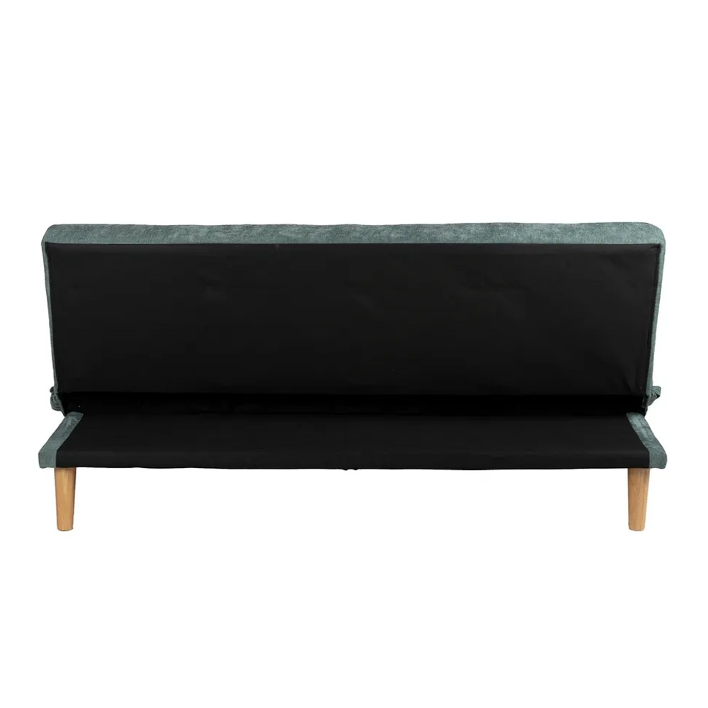 Sofá Cama de Madera y Chenilla 94 x 178 x 86 cm 