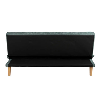 Sofá Cama de Madera y Chenilla 94 x 178 x 86 cm 