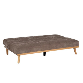 Sofá Cama de Madera y Chenilla 94 x 178 x 86 cm 