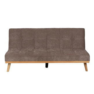 Sofá Cama de Madera y Chenilla 94 x 178 x 86 cm 
