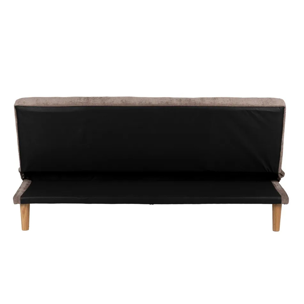 Sofá Cama de Madera y Chenilla 94 x 178 x 86 cm 