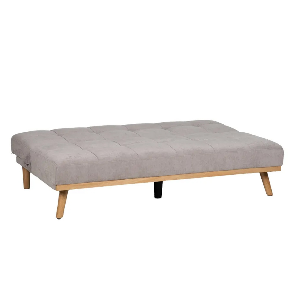 Sofá Cama de Madera y Chenilla 94 x 178 x 86 cm 