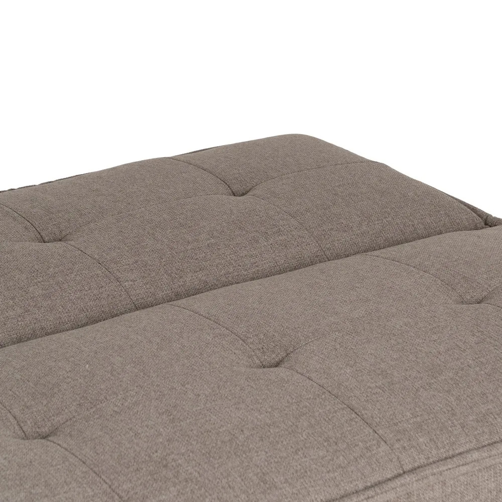 Sofá Cama de Madera de Eucalipto 88 x 181 x 85,5 cm 