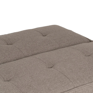 Sofá Cama de Madera de Eucalipto 88 x 181 x 85,5 cm 