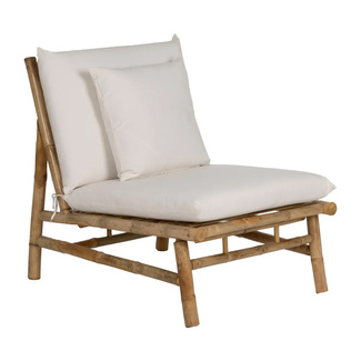 Sillón de Bambú Natural 86 x 65 x 81 cm 