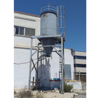 Silo para serrín usado 