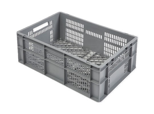 Caja Euro 1/2 Rejillada 40x60x24cm OIP E6424-00