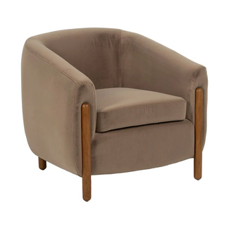 Sillón Vintage Madera de Caucho 77 x 82 x 74 cm 