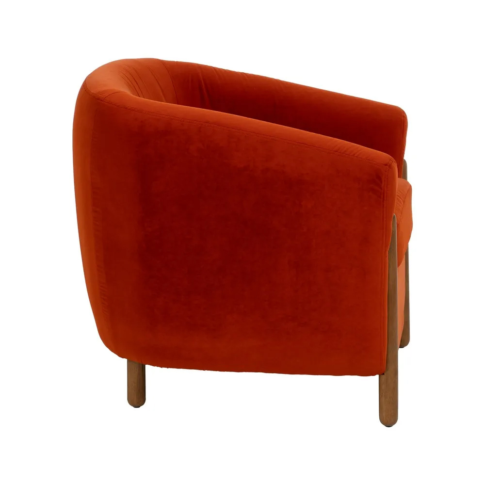 Sillón Vintage Madera de Caucho 77 x 82 x 74 cm 